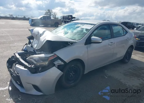 2014 Toyota Corolla Le из США, поврежденный, VIN 2T1BURHE0EC046605